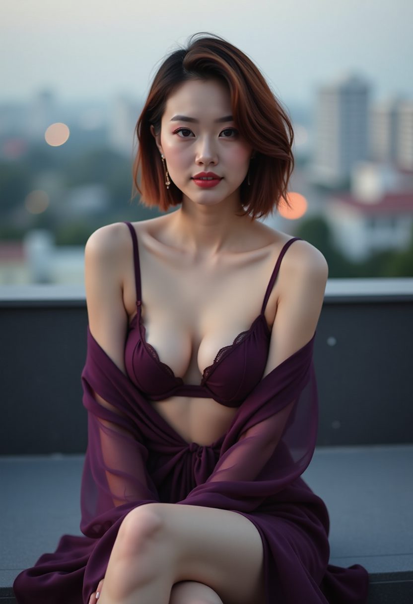 码头上的黄昏海报